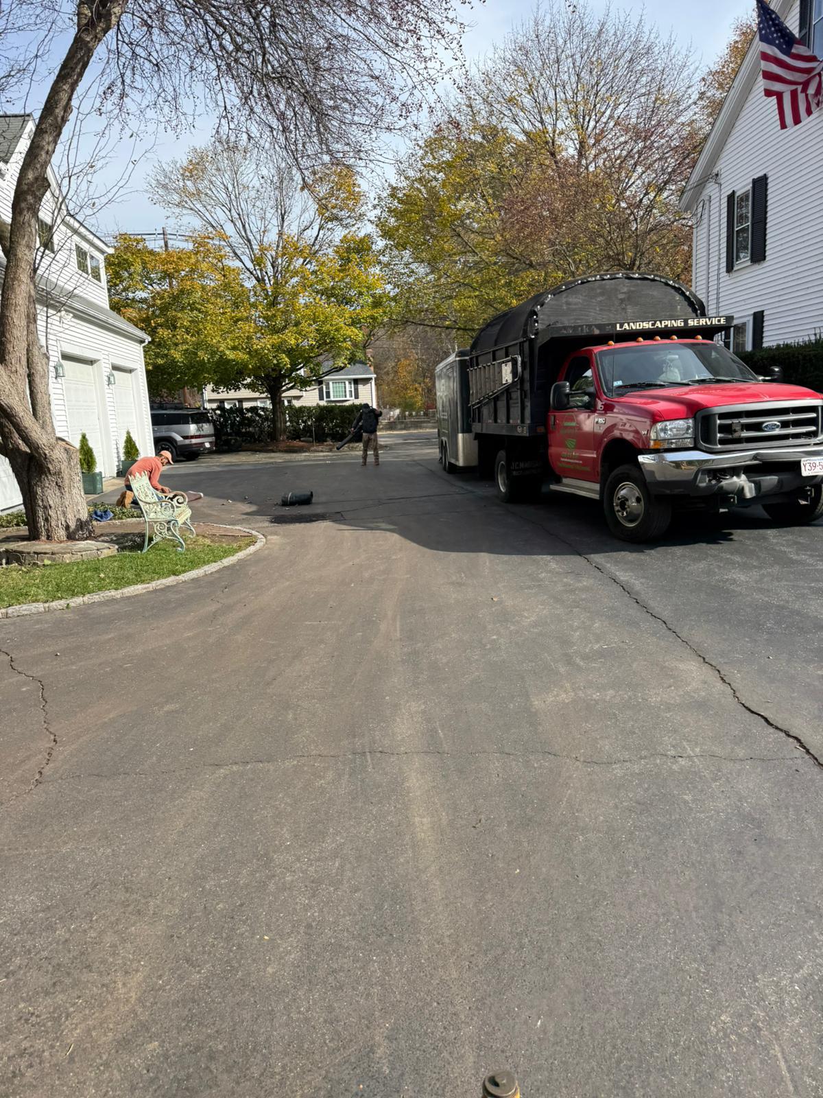 Martins K Landscape truck in Framingham, MA