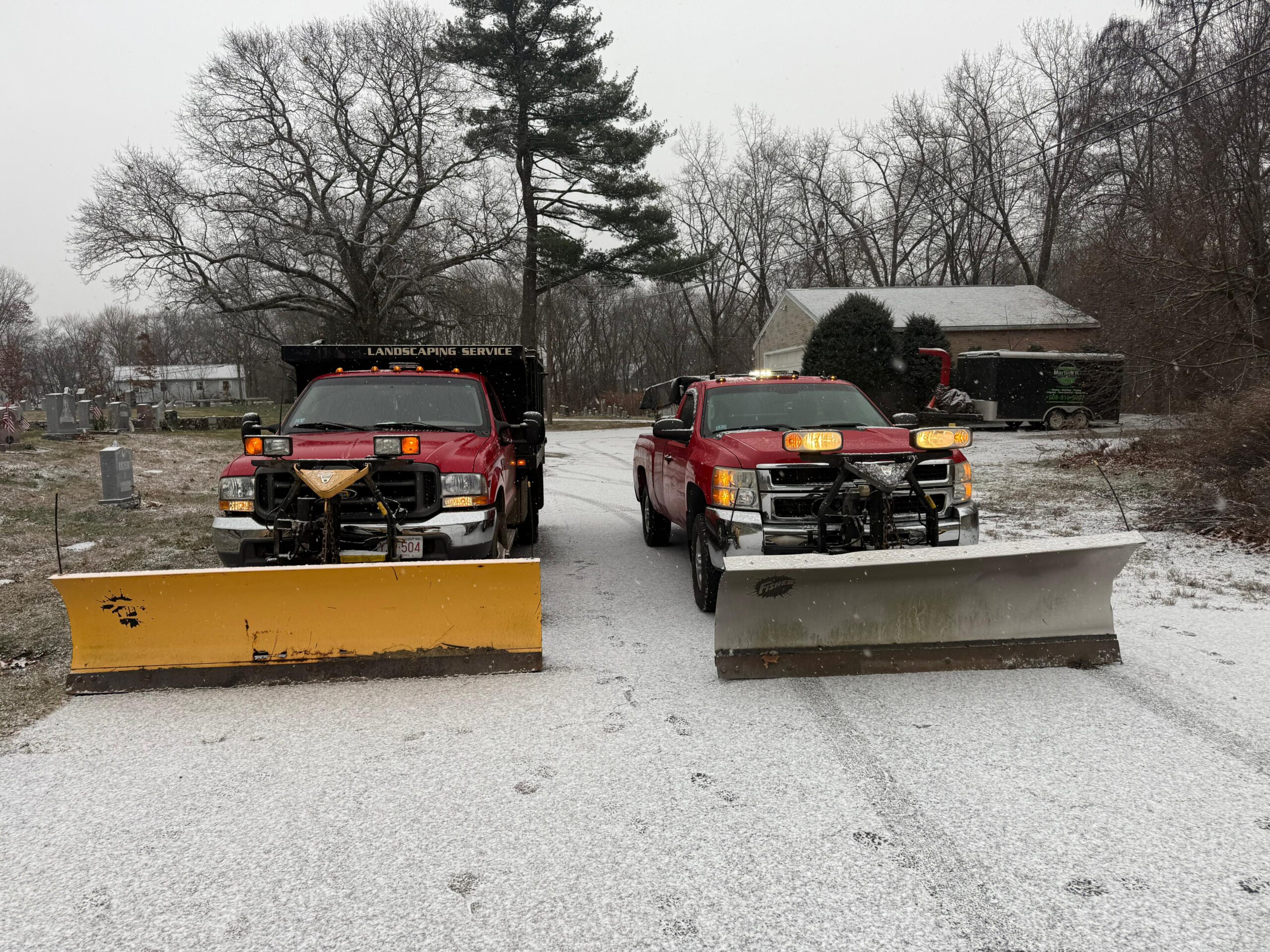 Snow removal by Martins K Landscape in MetroWest